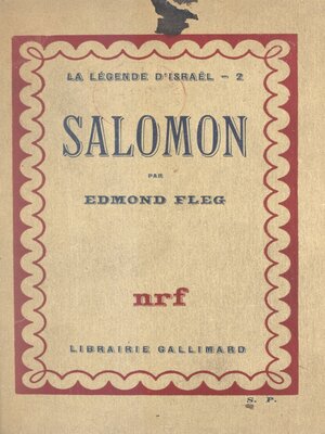 cover image of La légende d'Israël (2)